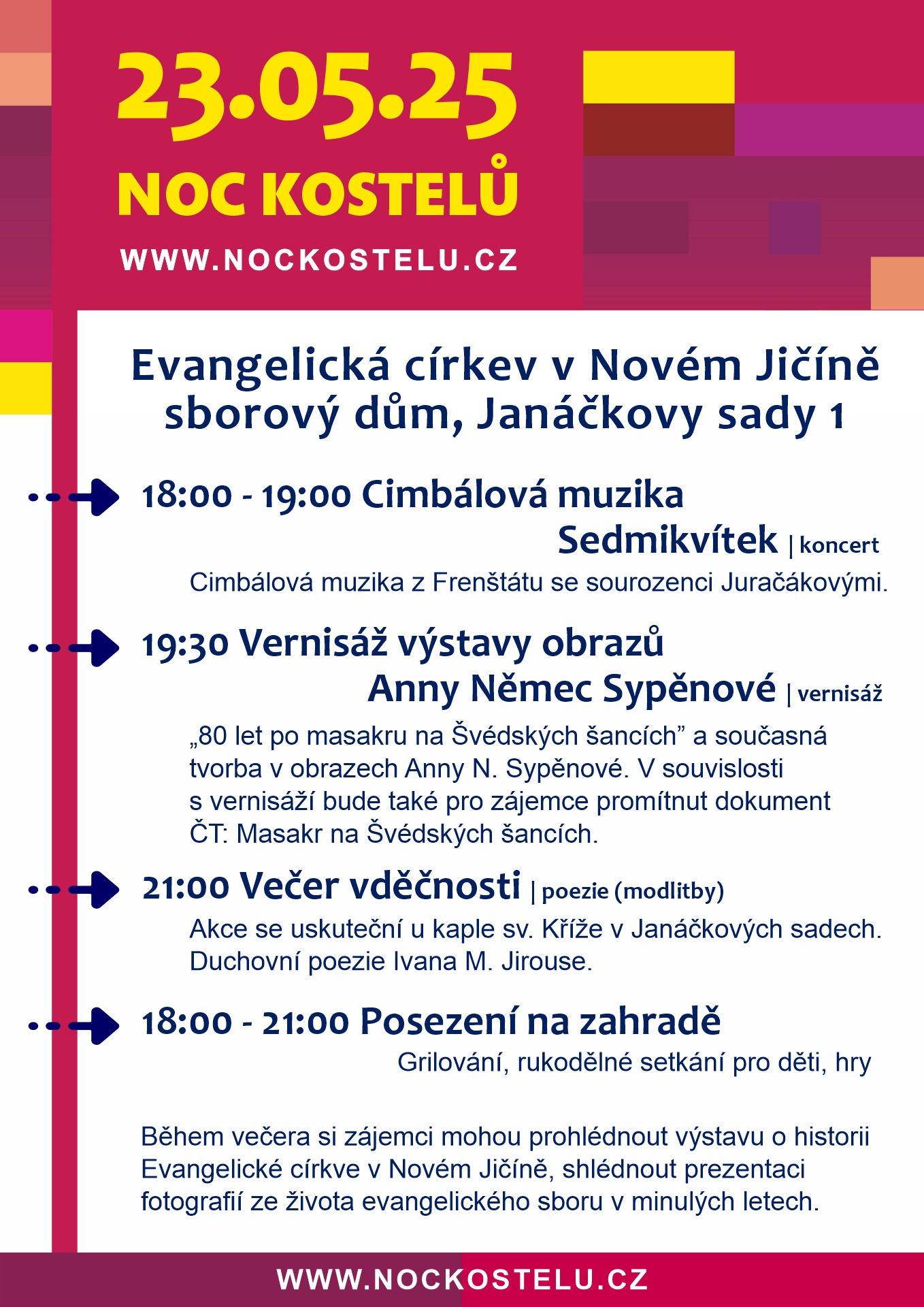 Noc kostelů u evangelíků