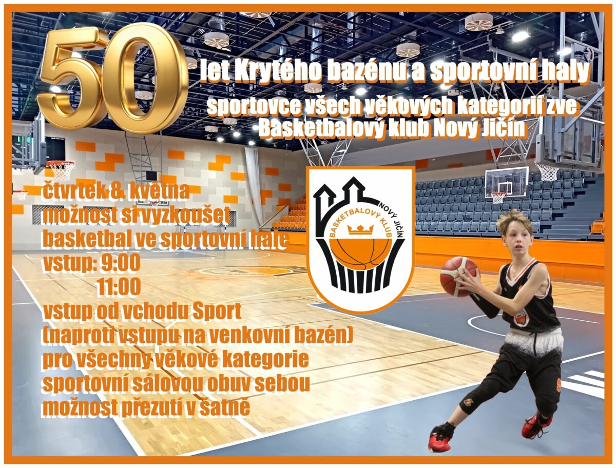 50 let Krytého bazénu a sportovní haly