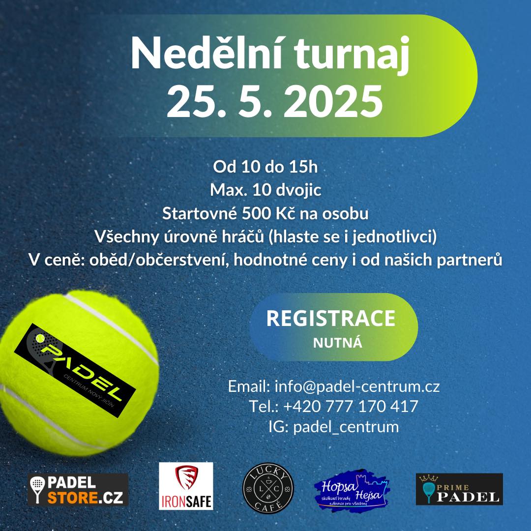 Nedělní turnaj v padelu