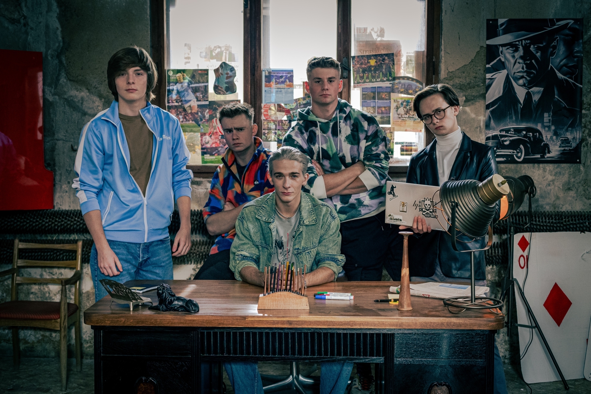 High School Heist s delegací