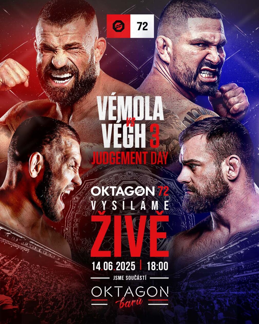 livestream OKTAGON 72: Judgement Day