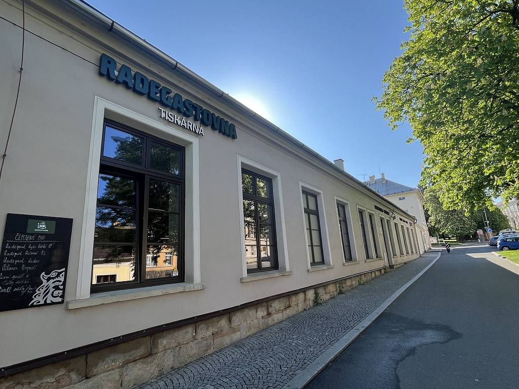 Pivní ulice u Radegastovny