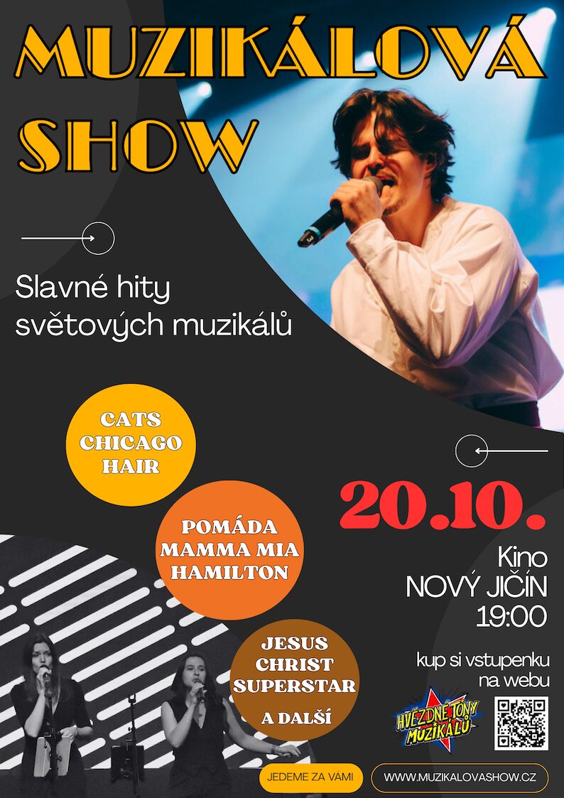 Koncertní muzikálová show - hvězdné tóny muzikálů