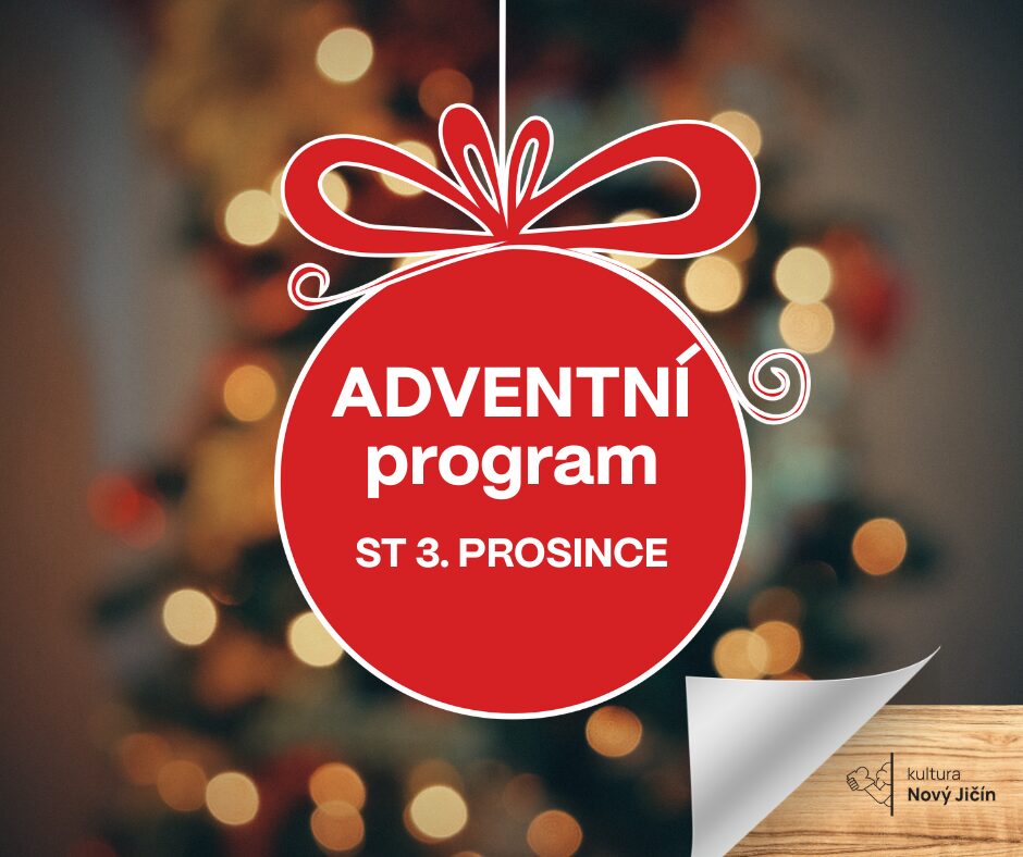 Program adventního jarmarku - středa 3.12.
