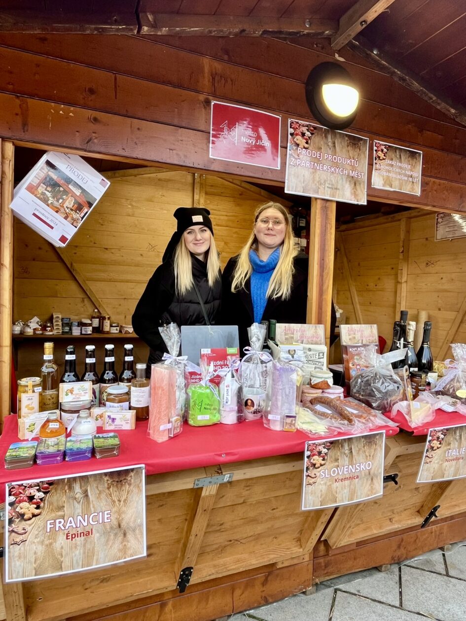 Prodej produktů z partnerských měst