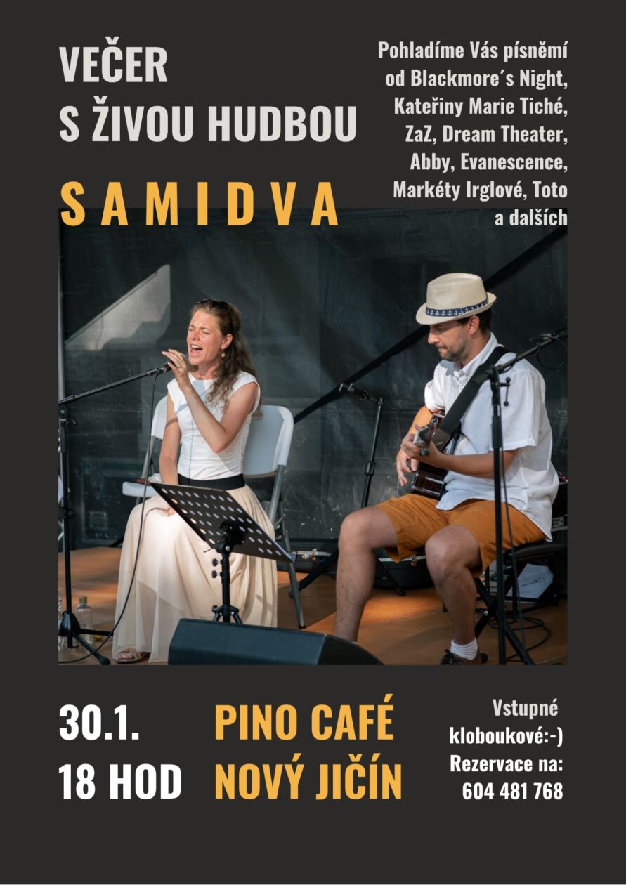 Večer s živou hudbou Samidva