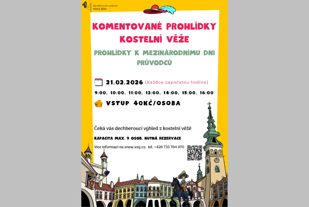 Kostelní věž: mezinárodní den průvodců