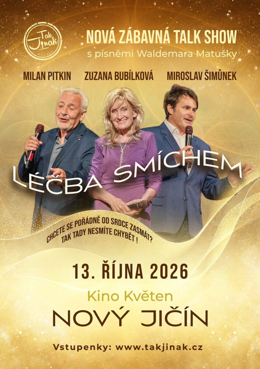 LÉČBA SMÍCHEM - ZUZANA BUBÍLKOVÁ, MILAN PITKIN A MIROSLAV ŠIMŮNEK