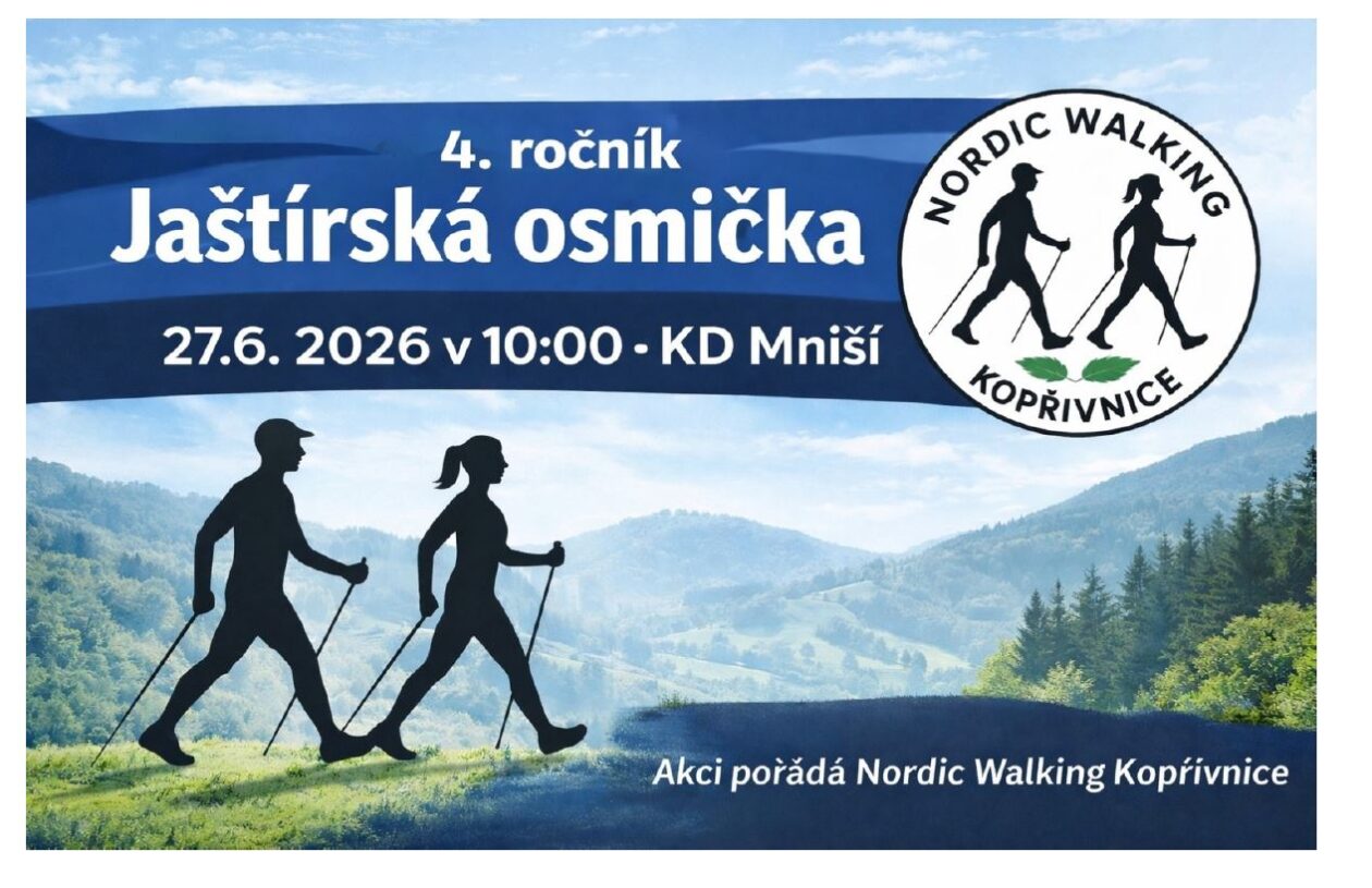 4. ročník závodu v nordic walkingu Jaštírská osmička