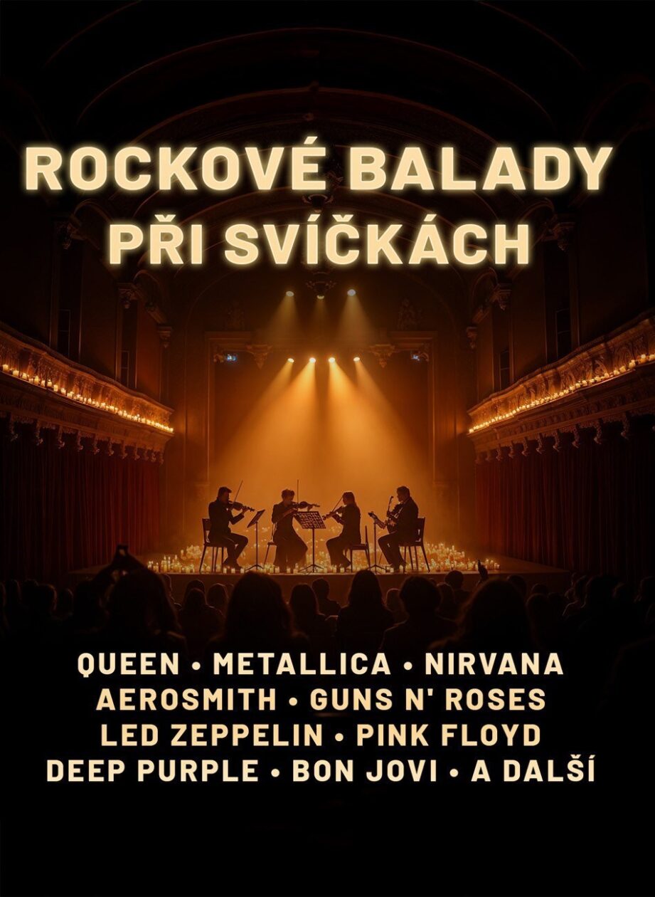 Rockové Balady při svíčkách (VYPRODÁNO)