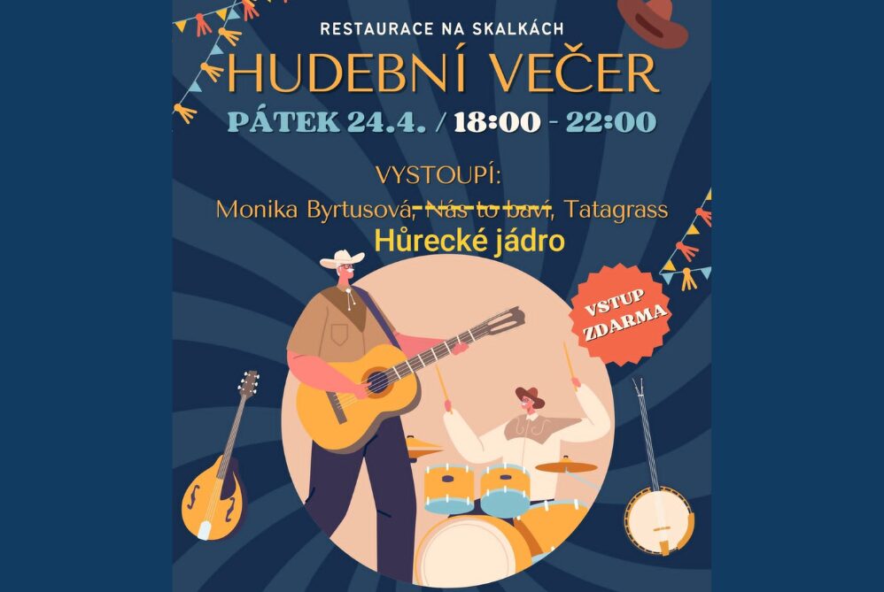 Hudební večer v restauraci Na Skalkách