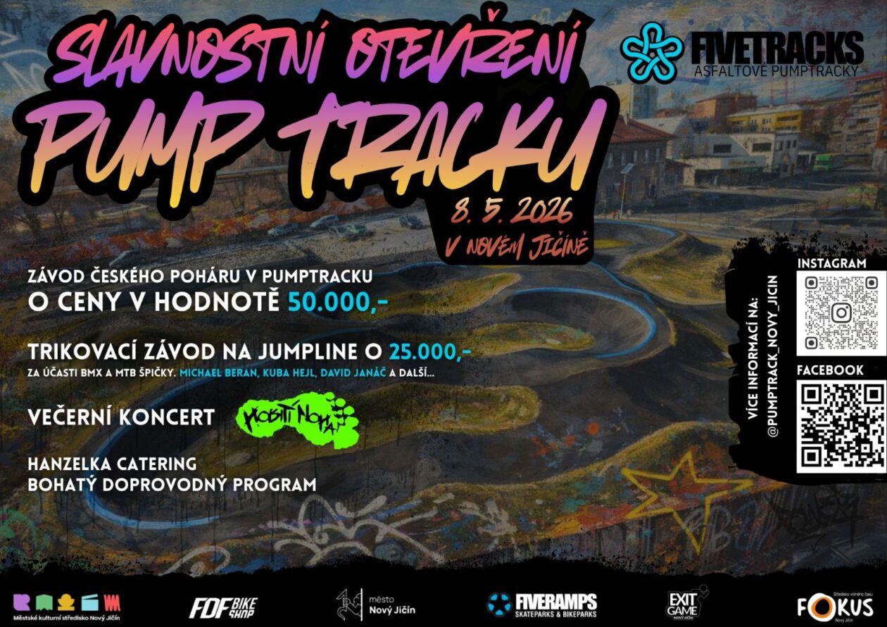 Slavnostní otevření pumptracku Nový Jičín