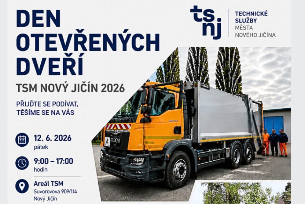 Den otevřených dveří TSM Nový Jičín 2026