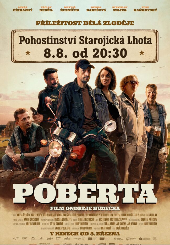 Letní kino - Poberta