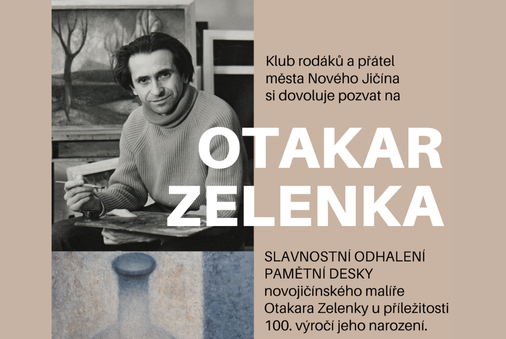 Slavnostní odhalení pamětní desky Otakara Zelenky