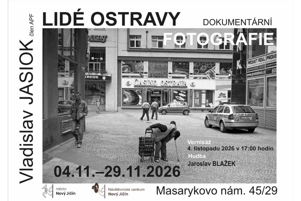 Vernisáž výstavy fotografií: „Lidé Ostravy – dokumentární fotografie“